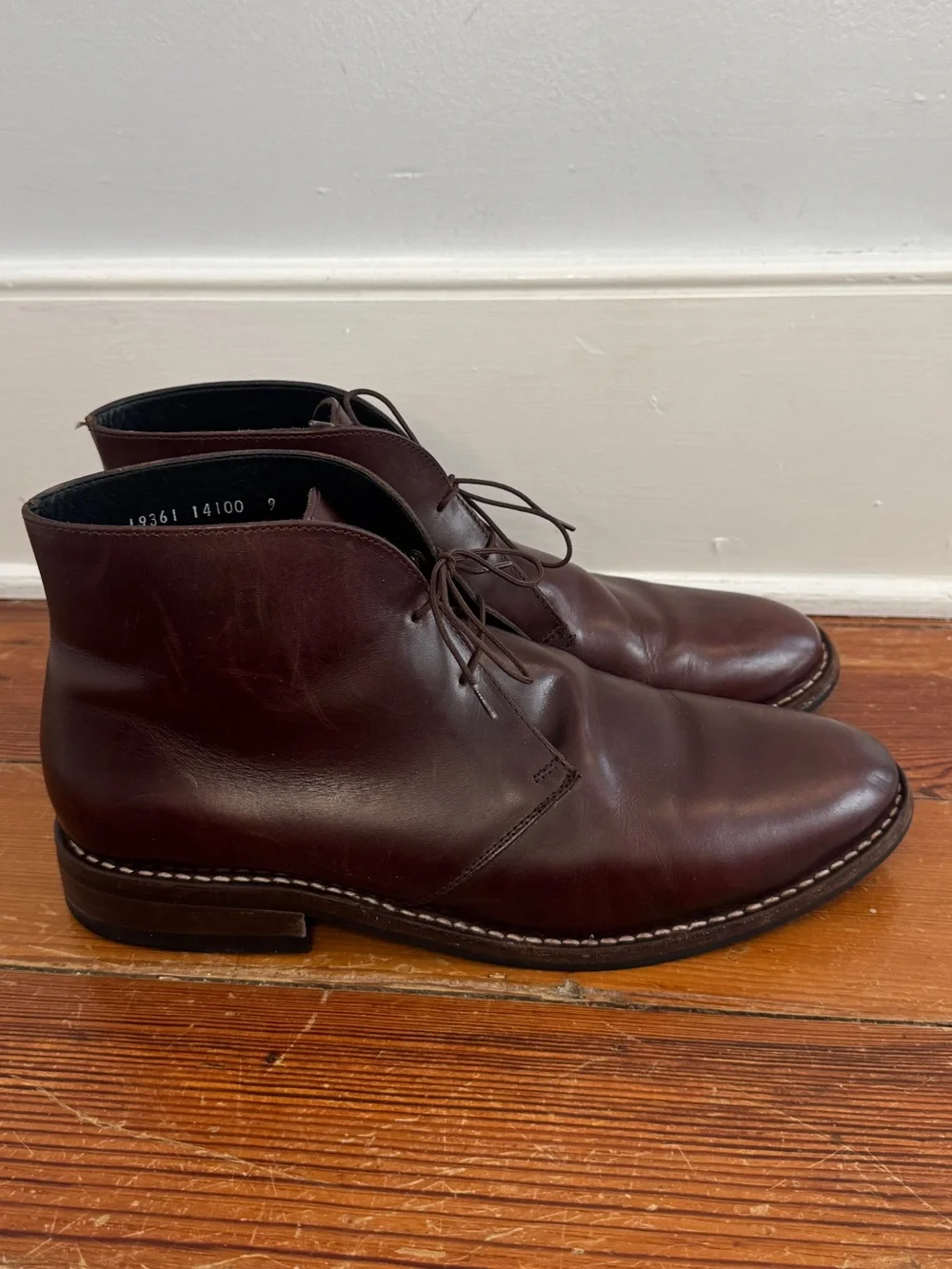 Thursday Boot Co Chukka Men's 13 Brown Scout Leather Lace Up Ankle Boots